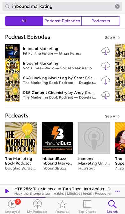 inboundbuzz inbound marketing podcast on iTunes