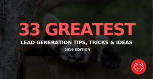33 Greatest lead generation
