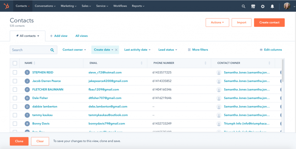 hubspot-sales-contacts-view