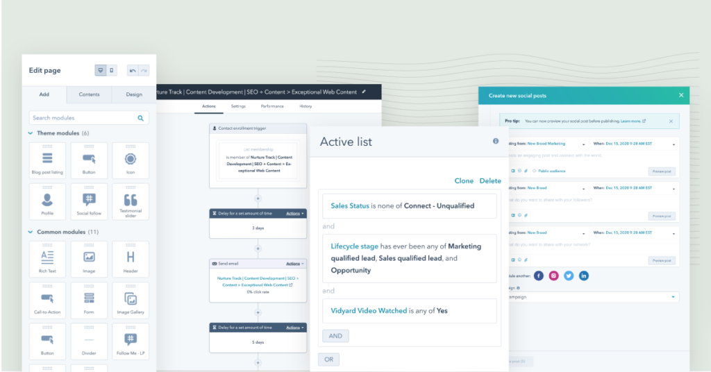examples of marketing and automation tools