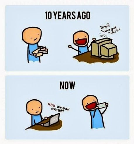 meme about 10 years ago vs now