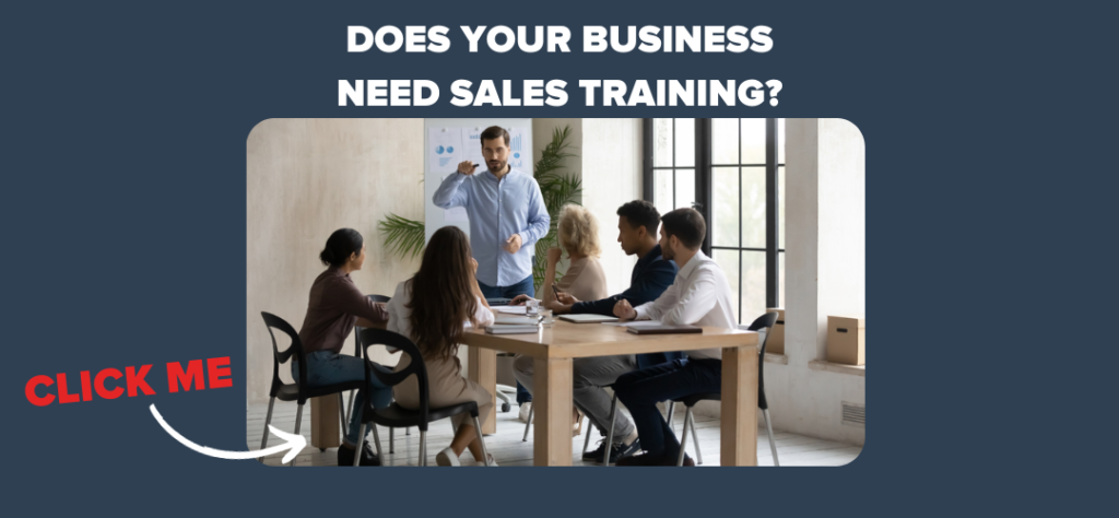 does your business need sales training