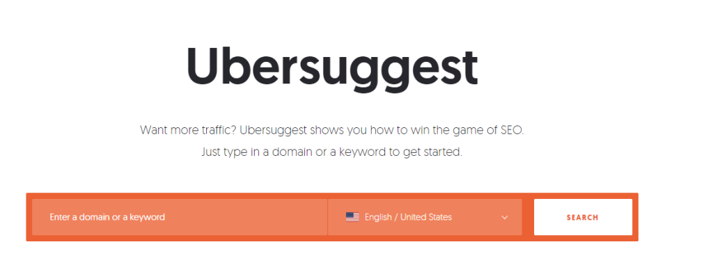 ubersuggest seo analyzer