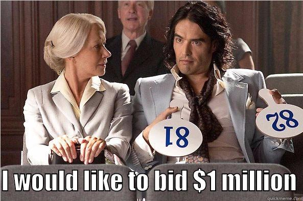 meme about auction