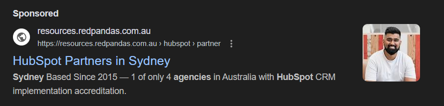 redpandas google result