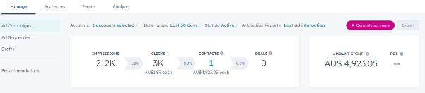 Demo HubSpot Account