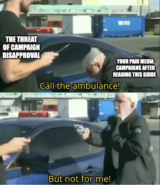 paid media campaign meme