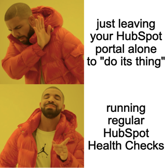 hubspot portal meme