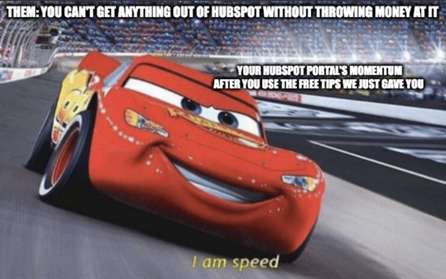 hubspot momentum meme
