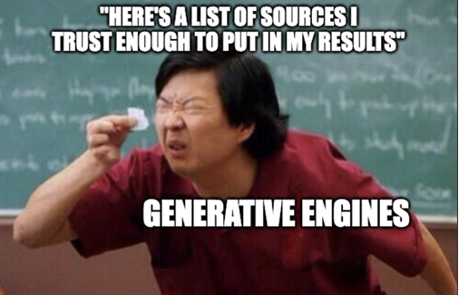 GEO Meme not trusting list of resources