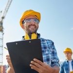 ANZ Builder in a construction site