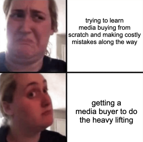a paid media meme