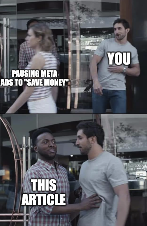 Meme about paid media ad campaigns
