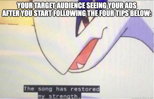Meme about meta ads fatigue