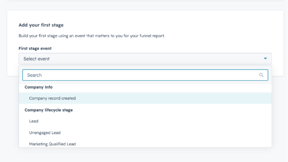setting stages in hubspot