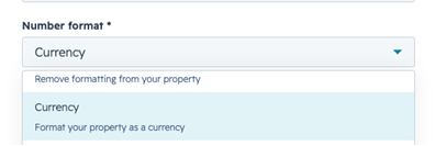 filled type to currency