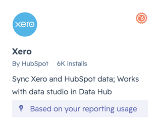 Xero integration on Hubspot