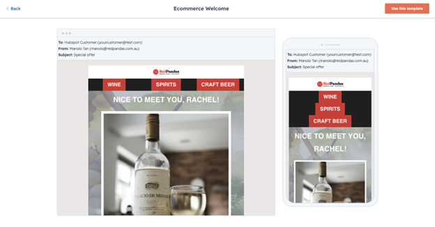 Welcome And Onboarding Templates on Hubspot