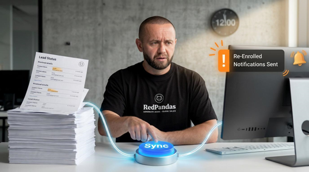 A person struggling with Workflow Loops Caused by Synced HubSpot Data