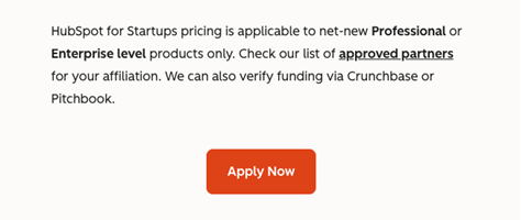 Hubspot Startup Pricing