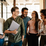 A marketing team