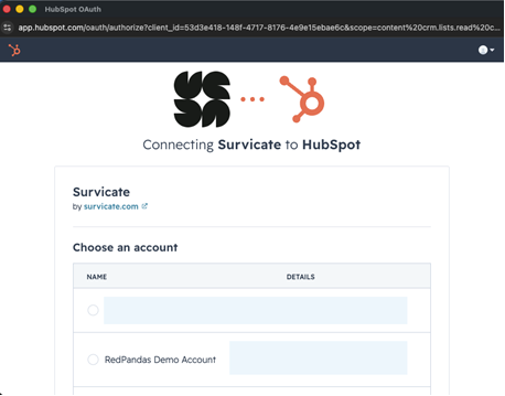 log in to your HubSpot account