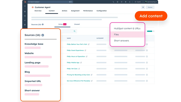 Hubspot Customer Agent